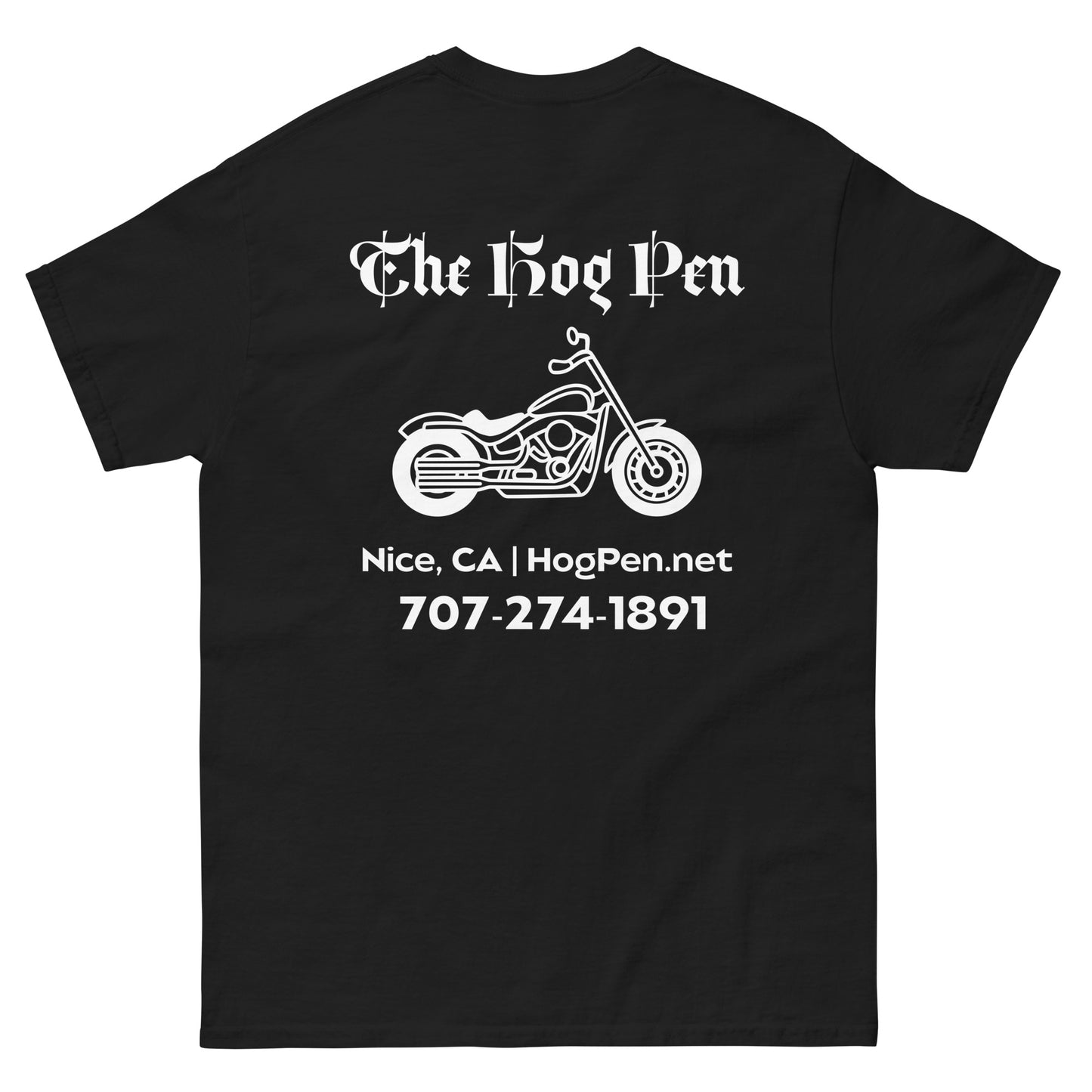 Ye Olde Men's Hog Pen Tee (Front+Back Design)