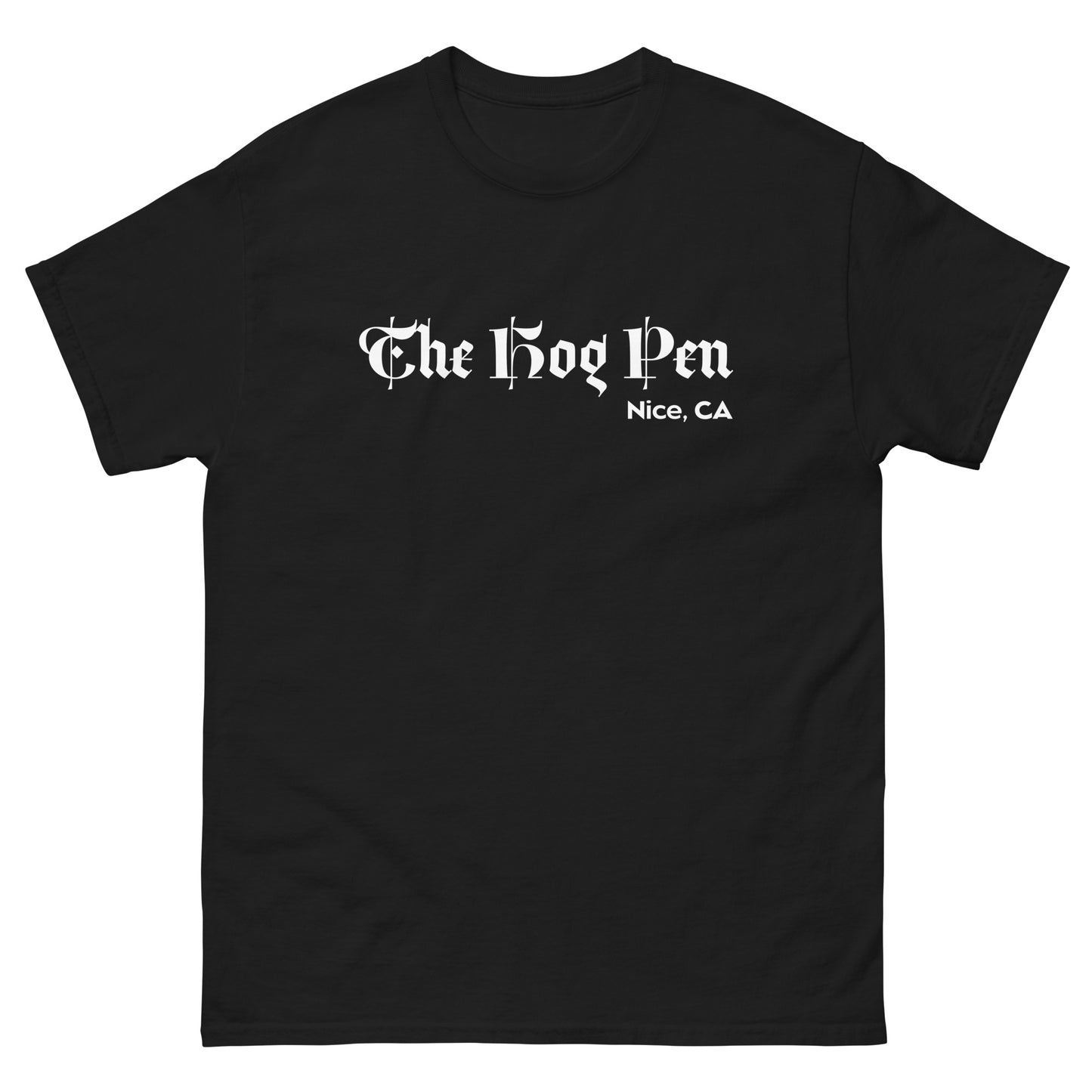 Ye Olde Men's Hog Pen Tee (Front+Back Design)