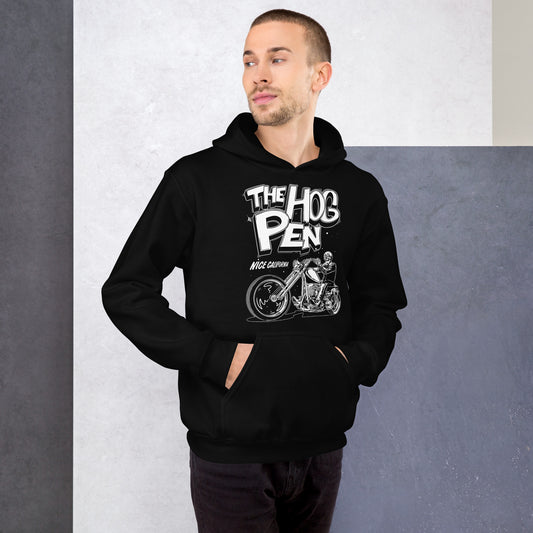 The Hog Pen New Skull Unisex Hoodie - Front Print Only